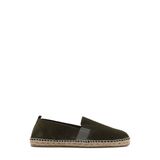 Erkek Yeşil Süet Deri Espadril 25SFD770010