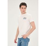 Erkek Yıkamalı Basic T-Shirt Tişört %100 Pamuk Tişört - 0 Siyah