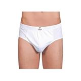 Erkek Yıldızı Beyaz 12'lı Slip Külot 005 - 6