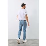 Erkek Yirtik Detayli Jean Pantolon