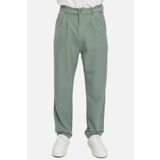 Erkek Yüksek Bel Pileli Baggy Chino Pantolon C358
