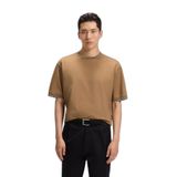 Erkek%100 Pamuk Rahat Kalıp Yuvarlak Yakalı Kısa Kollu Siyah T-Shirt 50548012-001