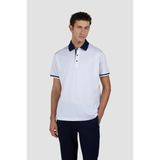 Erkek%100 Pamuklu Normal Kesim Kısa Kollu Beyaz Polo Yaka T-Shirt 25411312A-010