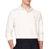 Erkek%100 Pamuklu Normal Kesim Uzun Kollu Ekru Polo Yaka T-Shirt MW0MW37317-Z00