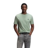 Erkek%100 Pamuklu Yuvarlak Yakalı Kısa Kollu Mavi1 T-Shirt 50555844-450