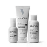 Erkekler İçin Bevel Tıraş Seti - Tıraş Öncesi Yağı, Tıraş Kremi Ve Tıraş Sonrası Balsamı İçerir, Cilt Tahrişini Azaltmaya Ve Jiletle Oluşan Darbeleri Önlemeye Yardımcı Olur