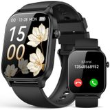 Erkekler Kadınlar için Akıllı Saat - Cevap/Arama Yap, 2024 IP68 Su Geçirmez Fitness İzleyici Saat, Nabız Monitörlü, Uyku Adım Sayacı Etkinlik Akıllı Saat, Samsung Andriod iPhone iOS için Uyumlu