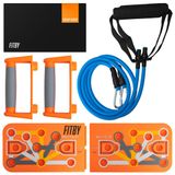 Erkekler ve Kadınlar için Push Up Board - Çok Fonksiyonlu Egzersiz Ekipmanları - Katlanabilir Push Up Bar - Fitness Spor Salonu Ekipmanları - Evde Egzersiz ve Egzersiz için Taşınabilir Tahta - Push Up