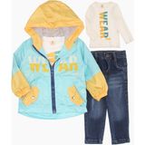 Erken Oyun Erkek Çocuk 3 Lü Takım - 5 Yaş - Aqua Blue