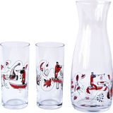 Erkenci Çilingir Sofrası Takımı 3'lü Set - 3 Parçalı
