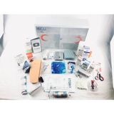 Erkentmed Duvar Tipi Plastik Ecza Dolabı Beyaz Renk Içi Dolu Plus Set İçerik ile Pratik Çözüm