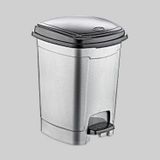 Erkoç E256 5 No 52 lt Plastik Pedallı Çöp Kovası