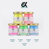 Erkon Kimya 5'li Neon Toz Boya Seti 5*10GR Standart Boyalar Renkli Pigmentler