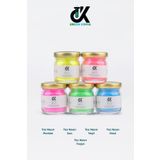 ERKON KİMYA PİGMENT 5'li Neon toz boya Seti 5*10gr Pembe/Sarı/Yeşil/Mavi/Fuşya