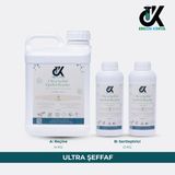 Erkon Kimya Ultra Şeffaf Hızlı Hobby Epoxy Epoksi Reçine Ince Döküm Fast 6 kg