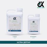 Erkon Kimya Ultra Şeffaf Hızlı Kürlenen İnce Döküm Epoksi Reçine 7,5 kg