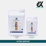 Erkon Kimya Ultra Şeffaf Tek Döküm Epoksi Reçine 7,5kg Kalın Döküm İçin Set