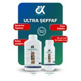 ERKON KİMYA Ultra Şeffaf Wood Epoksi Reçine 1.5 kg SB101 : İnce Döküm Masa Sehpa için (1-3 cm Tek Seferde)
