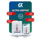 ERKON KİMYA Ultra Şeffaf Wood Epoksi Reçine 15 kg SB110 : Kalın Döküm Masa Sehpa için (3-6 cm Tek Seferde)
