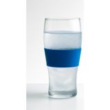 Erkugo Soğuk Tutucu Jel Bardak - Çift Cidarlı, Dondurulabilir Bira, Meşrubat, Kokteyl Bardağı - Azur Mavi - 470 ml