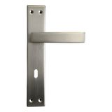 Erkul Alüminyum Inox Oda Kapı Kolu, Modern ve Dayanıklı Kapı Kolu (478-02-ODA-IN)