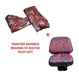 Erkunt 58-80.3 Bahçe Serisi Traktör Kılıfı Branda 2020 Öncesi-Üst Filesiz