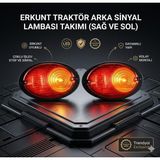 ERKUNT TRAKTÖR SAĞ - SOL ARKA SİNYAL LAMBASI