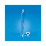 Erlab Şilifli Kapaklı Cam Çalkalama Mezürü 25 ml