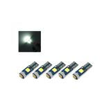 Erlight 6 Adet Beyaz T5 LED Kilometre Kadran Ambians Aydınlatma Ampulü