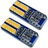 Erlight T10 Dipsiz W5W Canbus 24 Ledli Turuncu Park Plaka Ampulü (10 Adet)