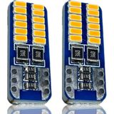 Erlight T10 Dipsiz W5W Canbus 24 Ledli Turuncu Park Plaka Ampulü (2ADET)