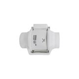 Ermac S&P Td-160/100 N Silent Sessiz Fan 24Db, Yuvarlak Kanal Tipi Sessiz Plastik Fan 180 M3/H