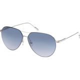 Ermenegildo Zegna 0185 Gümüş Metal Erkek Güneş Gözlüğü - 60
