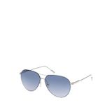Ermenegildo Zegna 0185 Gümüş Metal Erkek Güneş Gözlüğü