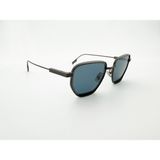 Ermenegildo Zegna Ermenegıldo Zegna 0256 37V 49 Erkek Güneş Gözlüğü - Gümüş
