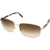 Ermenegildo Zegna EZ 0176 32F Erkek Güneş Gözlüğü UV 400 Filtreli Altın Çerçeve ve Organik Cam