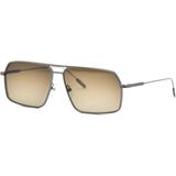 Ermenegıldo Zegna Ez 0193 09F 62 Unısex Güneş Gözlüğü - Kahverengi