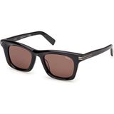 Ermenegildo Zegna Ez 0270 20E 52*21 145 Unisex Güneş Gözlüğü - kahverengi