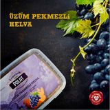 Ermenek Polat Üzüm Pekmezli Tahin Helvası 700 gr (Glutensiz, Vegan, Şeker İlavesiz)
