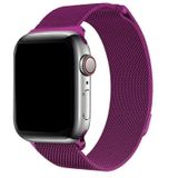 Ermer Apple Watch Uyumlu Paslanmaz Metal Hasır Kordon 8. Nesil 49mm Ultra Mıknatıslı Akıllı Saat Kordonu