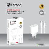 Ermer Iphone 13 Mini Için 20 Watt Hızlı Pd Şarj Aleti Başlık ve Kablo Birlikte - Beyaz