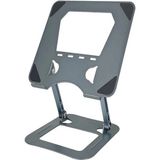 Ermer Metal Laptop Notebook Standı Açı ve Yükseklik Ayarlı Alüminyum Stant Macbook - Gri