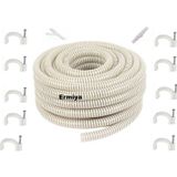 Ermiya 10 Metre-15 Kroşe Çivi -2 Ek-1 Y 1 T Evrensel Klima İçin Su Drenaj Tahliye Hortumu