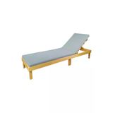 Ermiya 180*55*5 CM TAŞINIR KATLANIR ŞEZLONG MİNDERİ KAMP MİNDERİ SU İTİCİ KUMAŞ FERMUARLI 5 CM(GRİ)