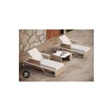 Ermiya 2 Ad Kaşık Adası Şezlong Minderi 180*55*5 Cm Fermuarlı İmpertex Kumaş