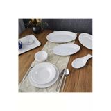 Ermiya 869858870014 6 Kişilik 54 Parça Melamin Yemek Takımı