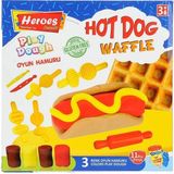 Ern-584 Heroes Orta Kutulu Burger Oyun Hamuru Seti