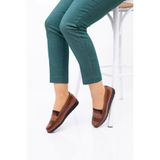 ERN SHOES Bayan Tam Ortopedik Hafif ve Rahat Günlük Taba Anne Ayakkabısı