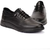 Ern Shoes Içi Dışı Deri Siyah Tam Erkek Ayakkabı 45-46-47 Numara