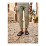 ERN SHOES İçi Dışı Hakiki Deri Ortopedik Erkek Terlik Sandalet